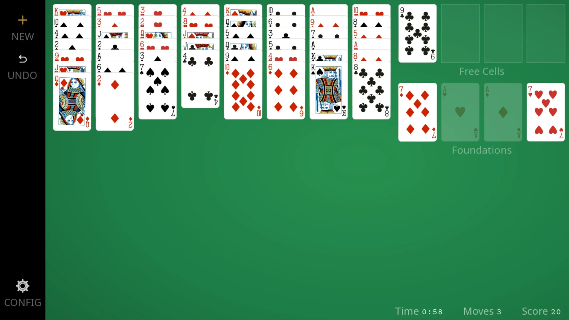 FreeCell Solitaire - Cards screenshot