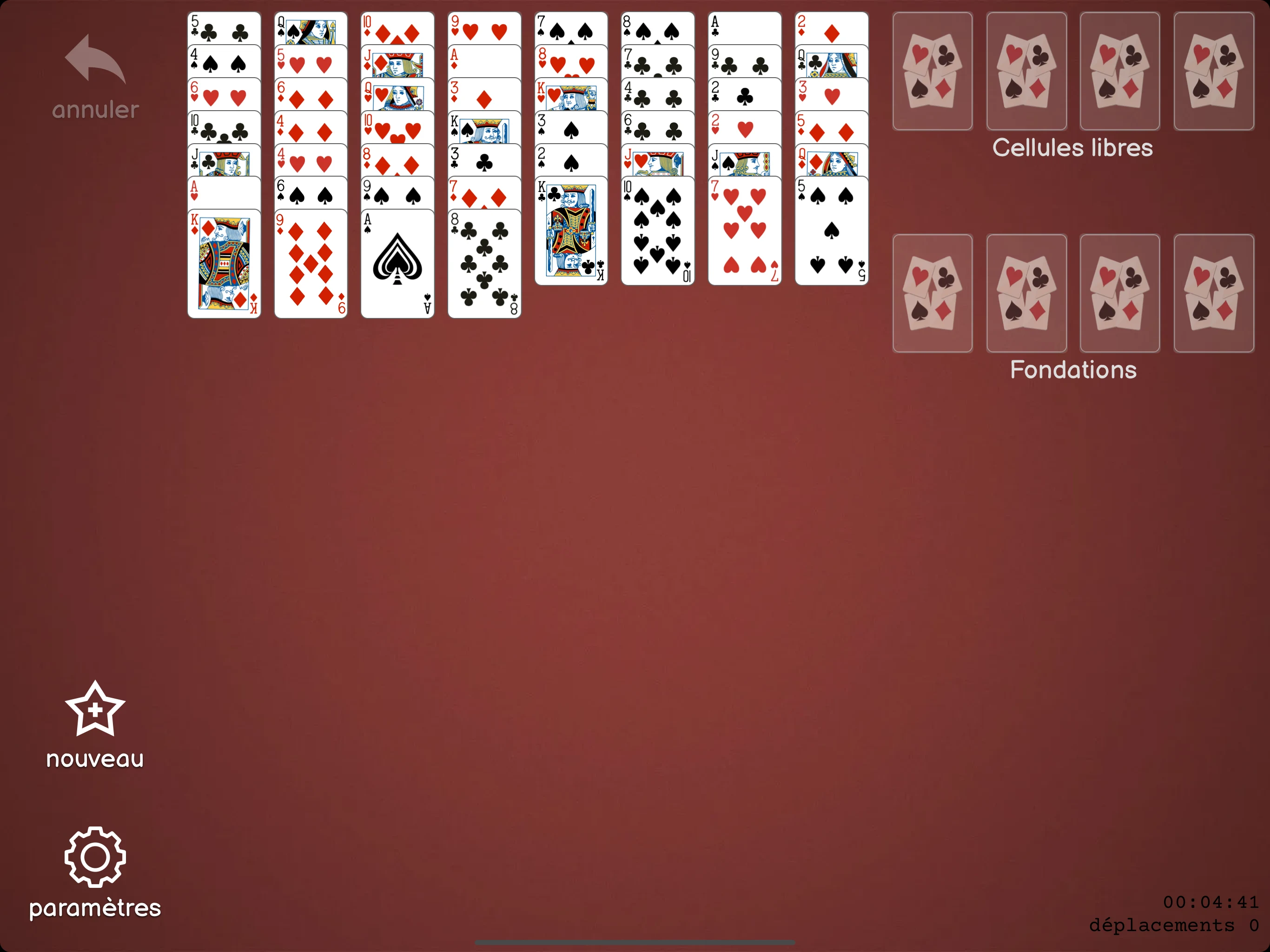 FreeCell Solitaire - Cards screenshot