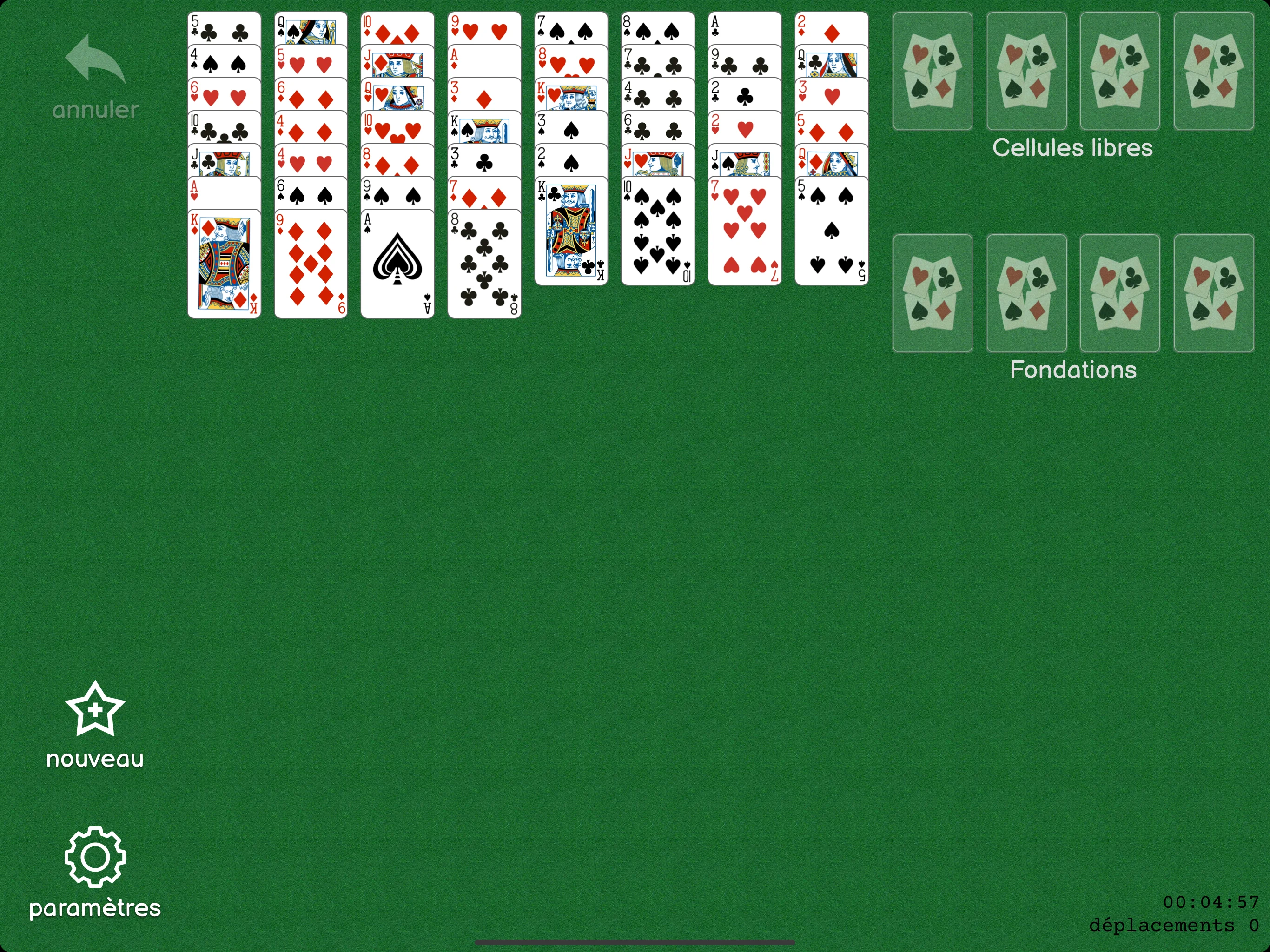 FreeCell Solitaire - Cards screenshot