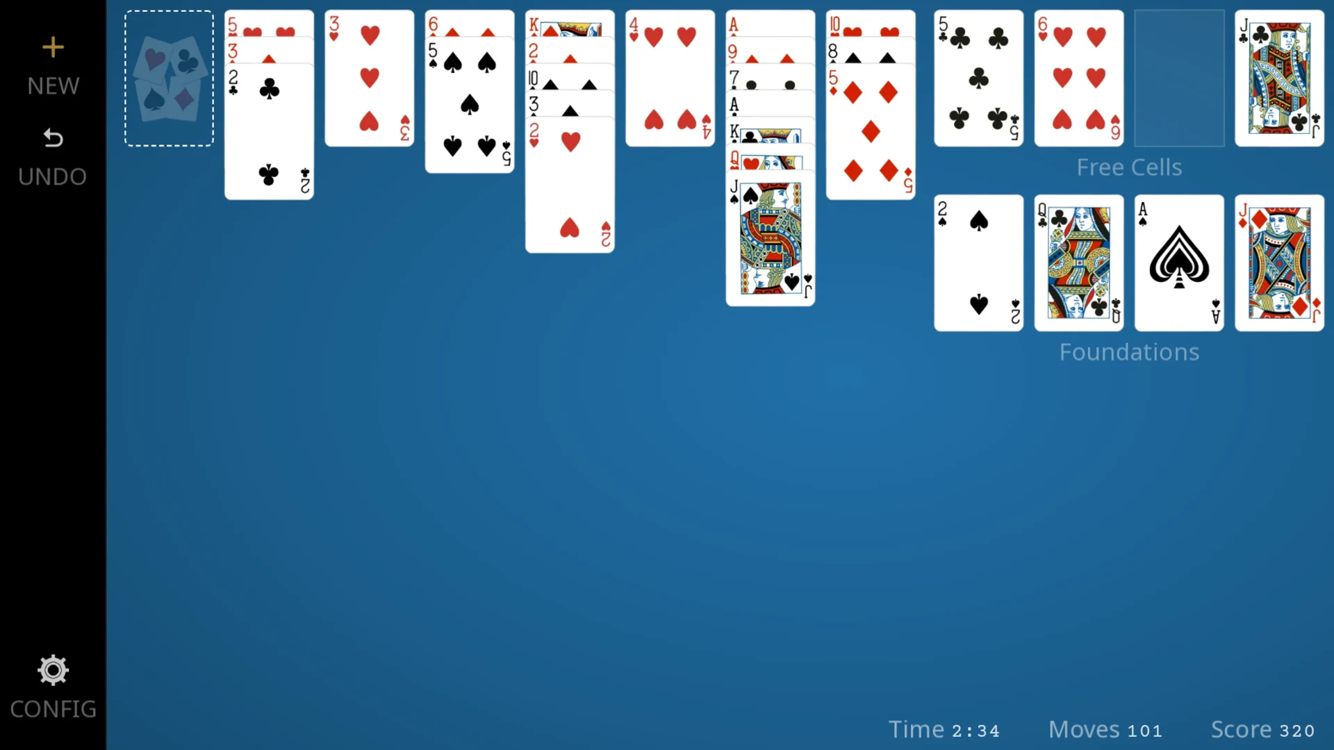 FreeCell Solitaire - Cards screenshot