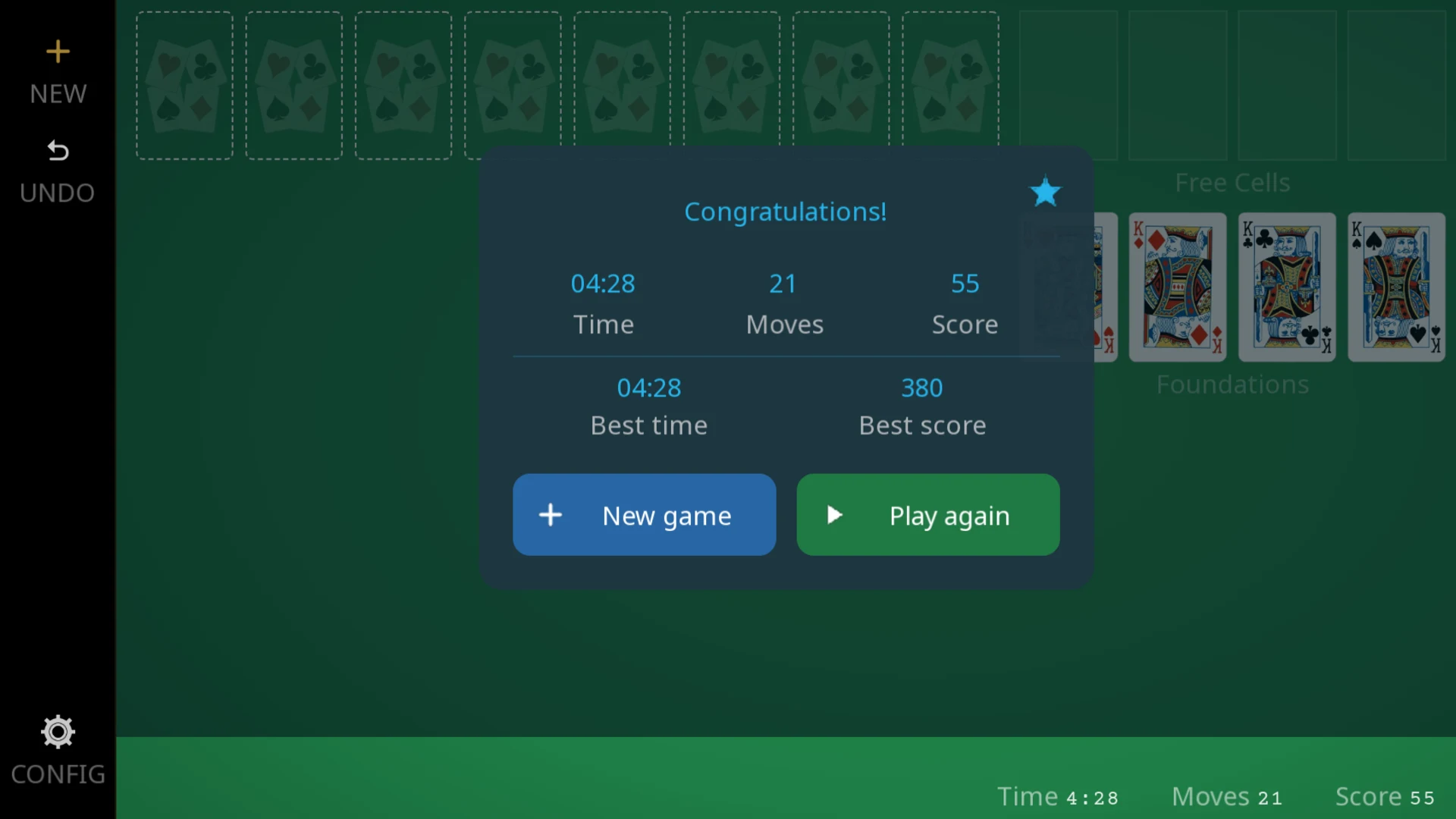 FreeCell Solitaire - Cards screenshot