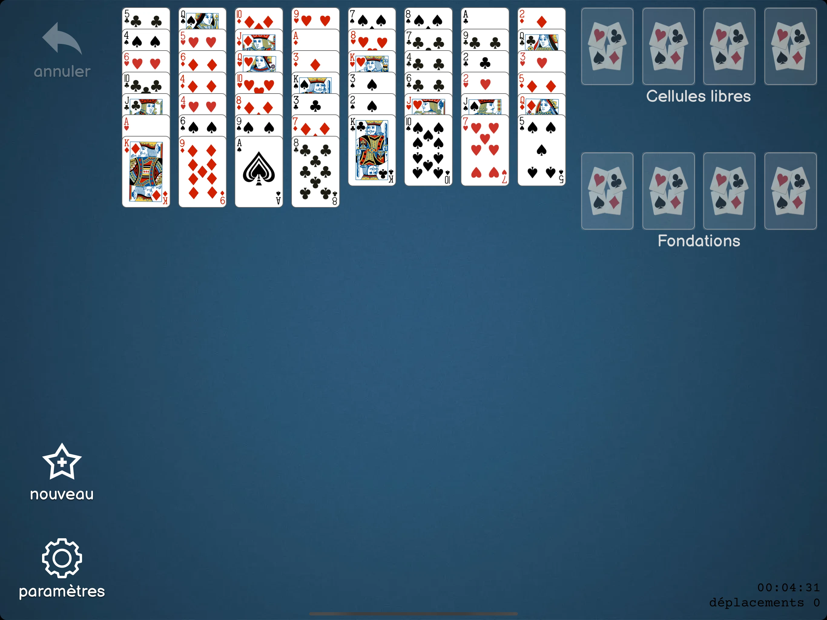 FreeCell Solitaire - Cards screenshot