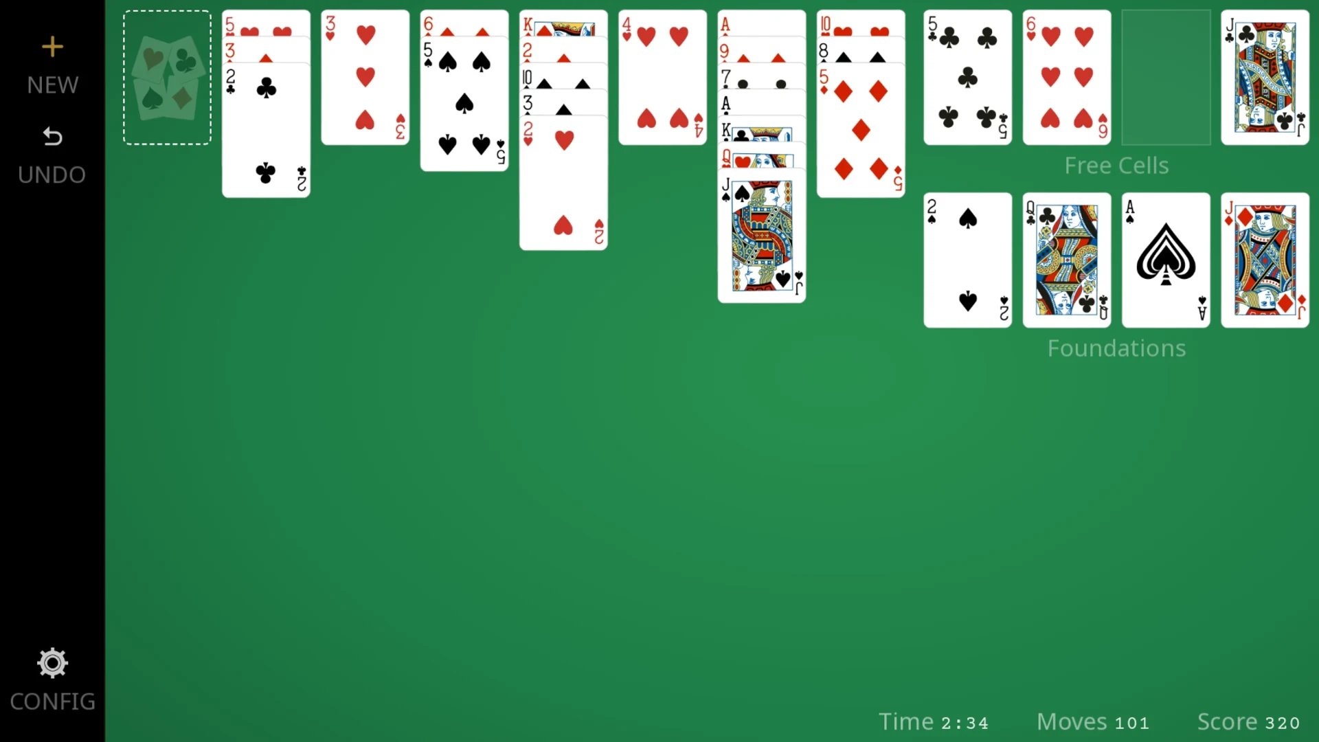 FreeCell Solitaire - Cards screenshot